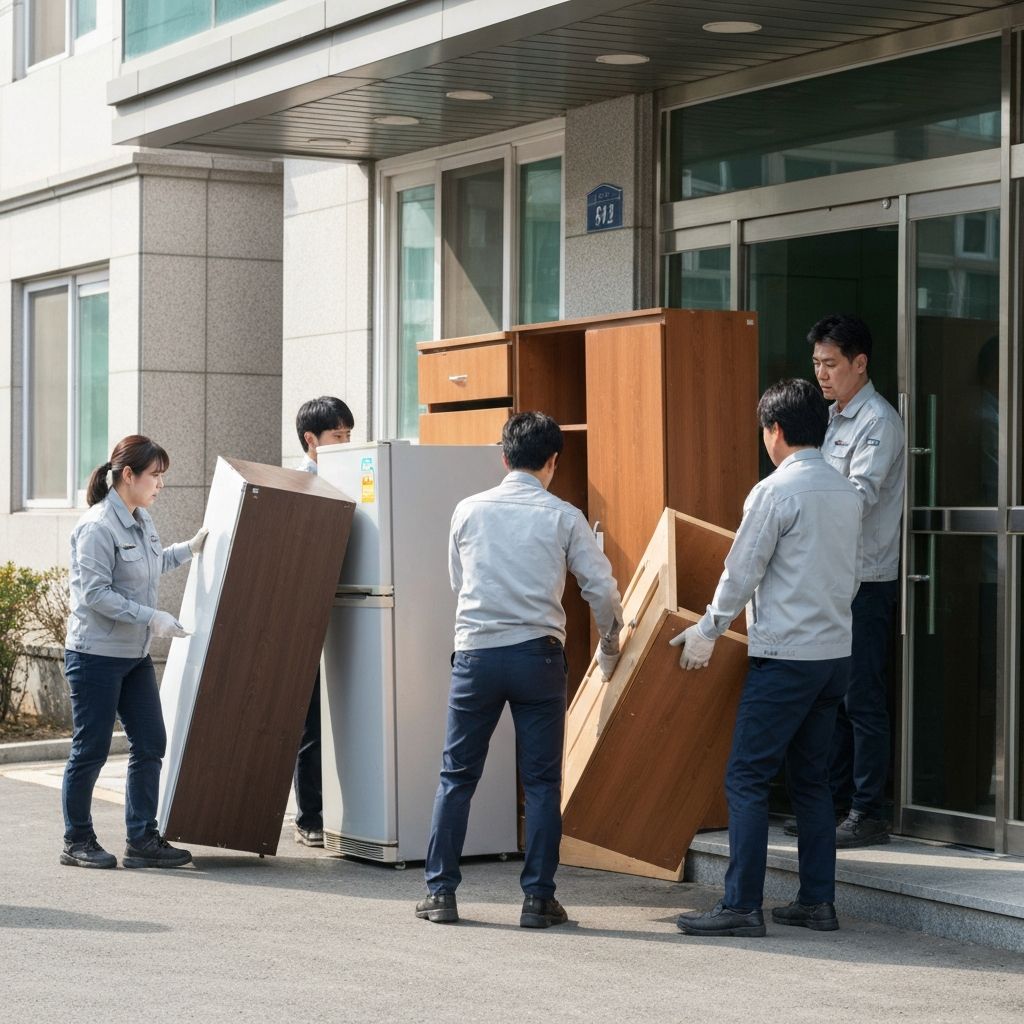 대형 폐기물 수거